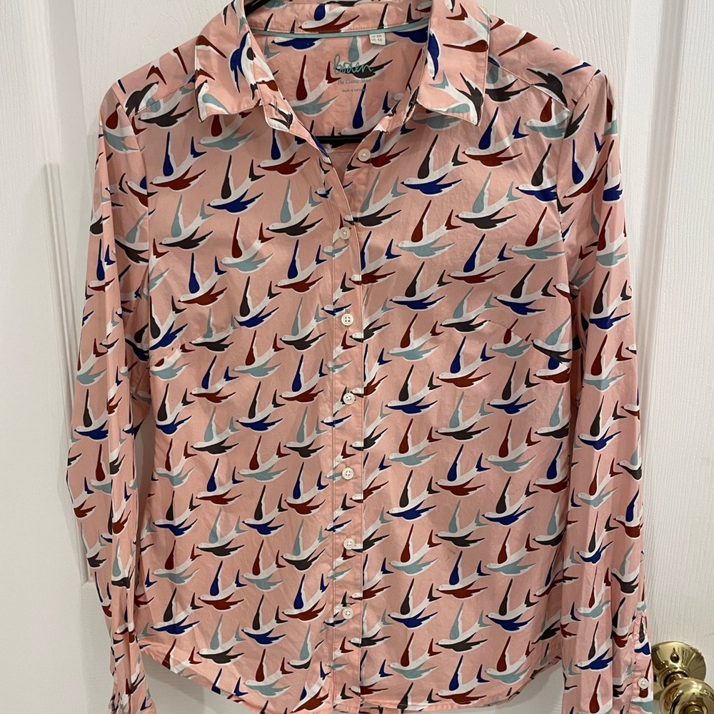 Boden Classic Button Down Shirt 4R